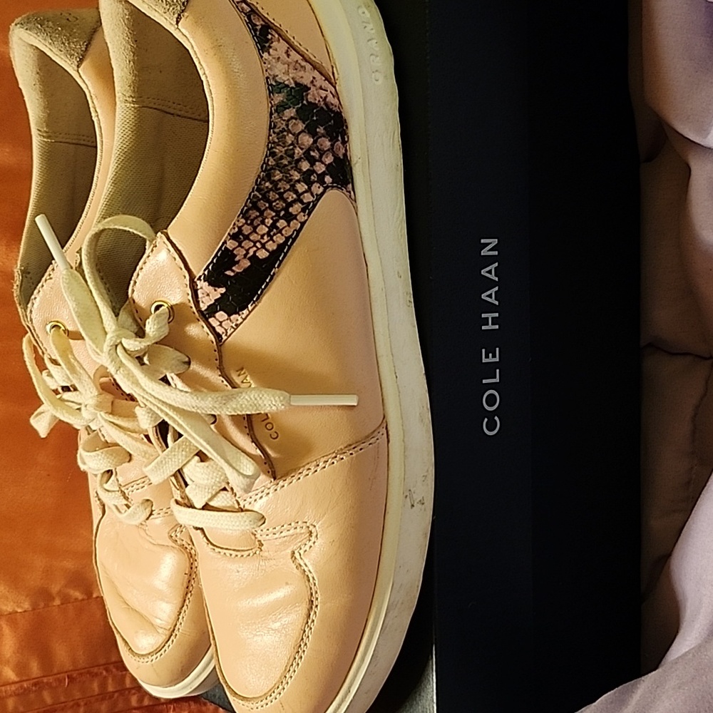 Cole Haan pink athletic shoe